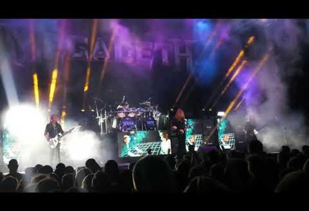 Megadeth: il ritorno sul palco di Dave Mustaine dopo la malattia. Guarda i video del concerto