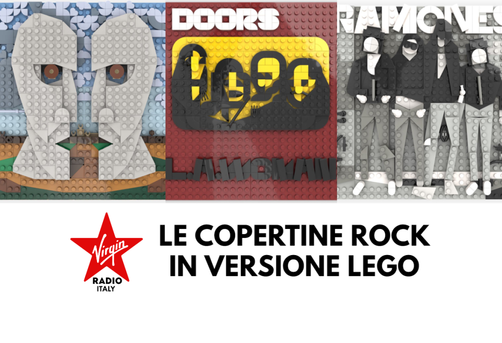 Le copertine dei dischi rock in versione Lego! Riesci a riconoscerle?