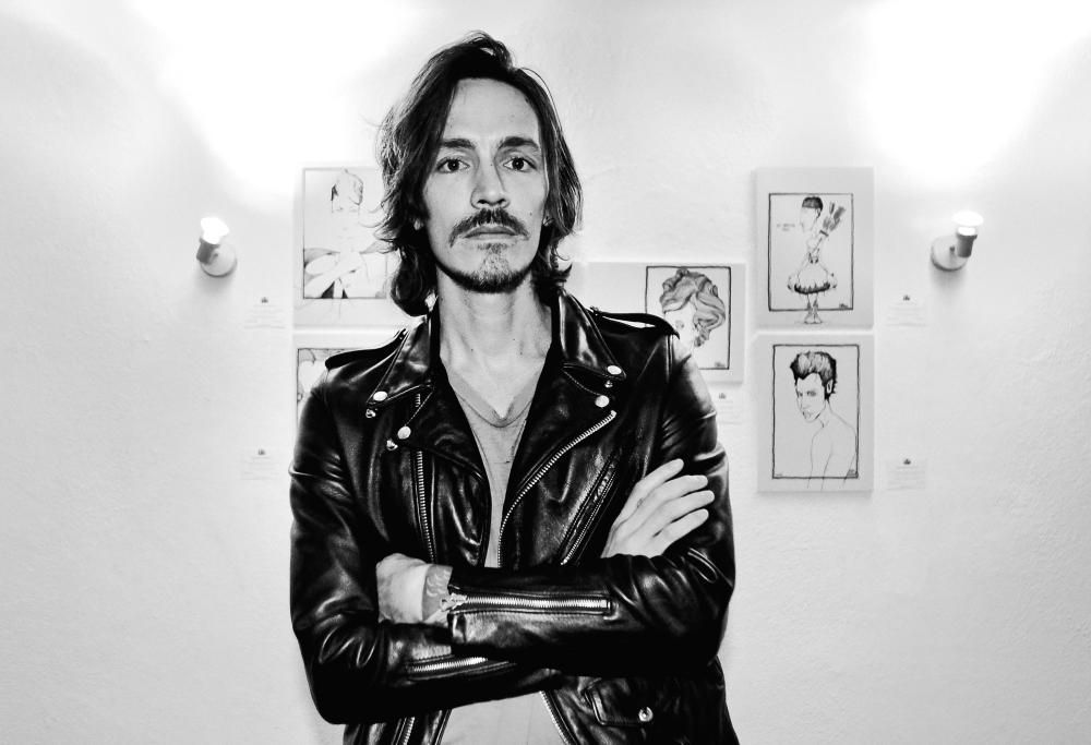 Brandon Boyd degli Incubus presenta i suoi quadri a Bologna