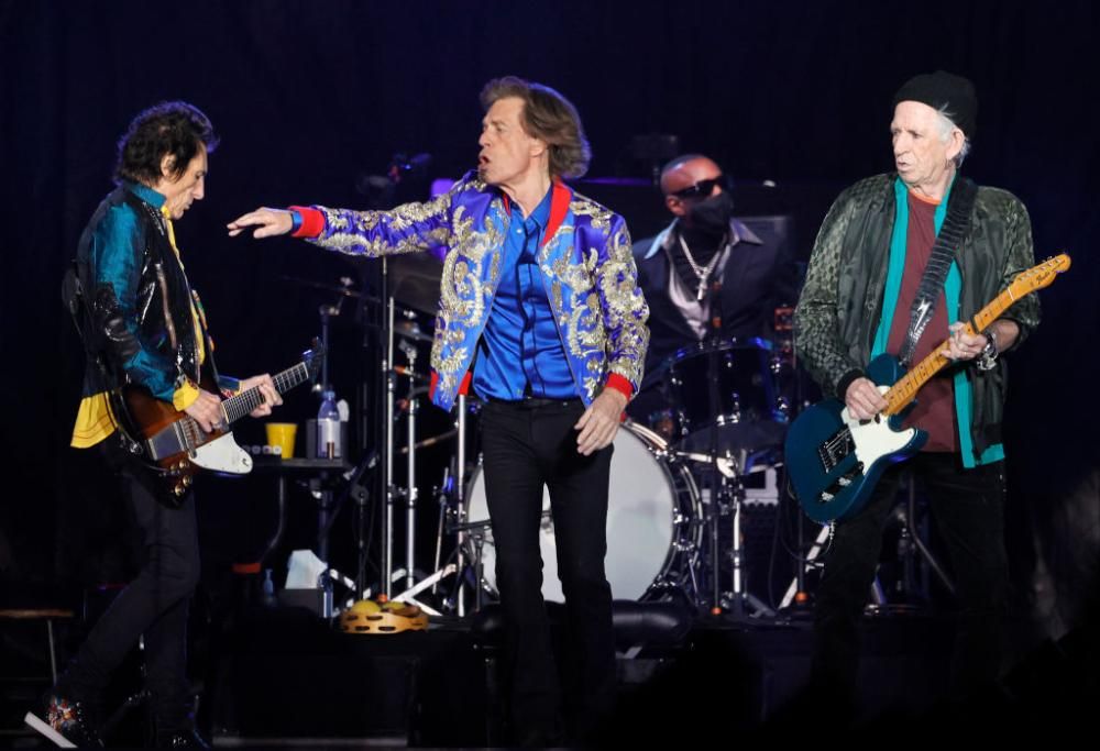 Rolling Stones: guarda le foto del concerto a Las Vegas aperto dai Måneskin che sono stati ringraziati da Mick Jagger in italiano: “Grazie mille ragazzi”
