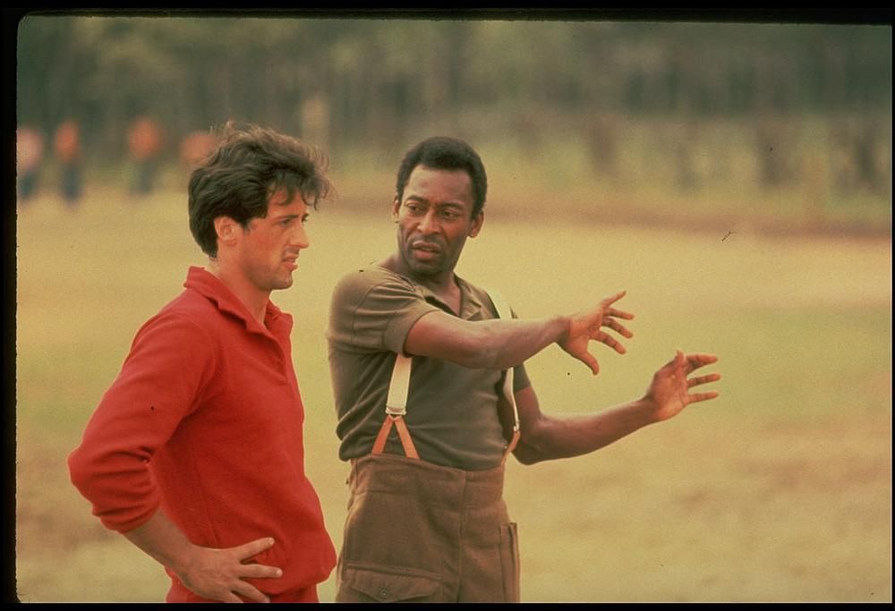 Pelé: guarda le foto e il trailer del film Fuga per la vittoria con Sylvester Stallone