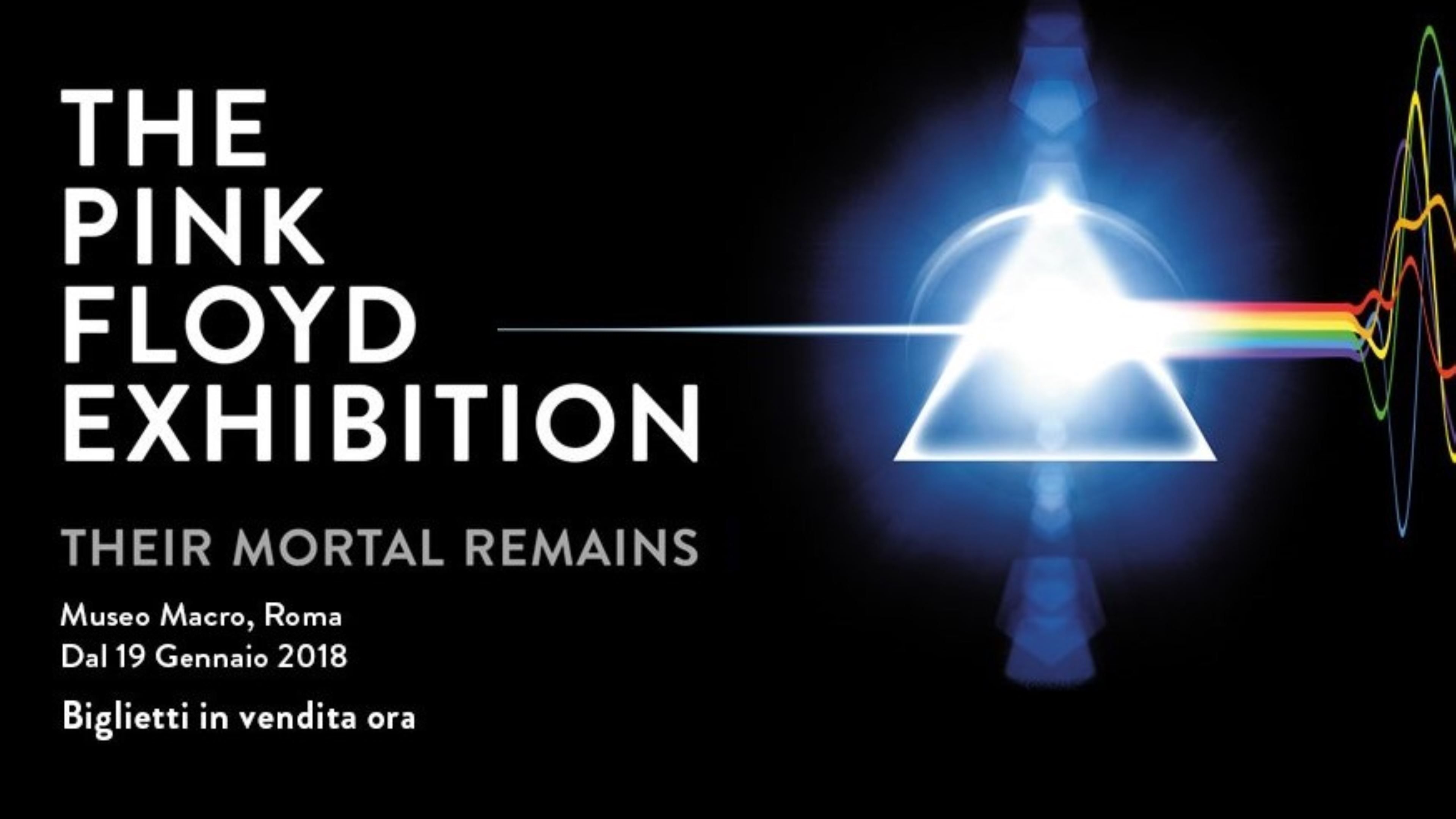 Pink Floyd: la mostra Their Mortal Remains arriva in Italia a Roma! Tutte le info
