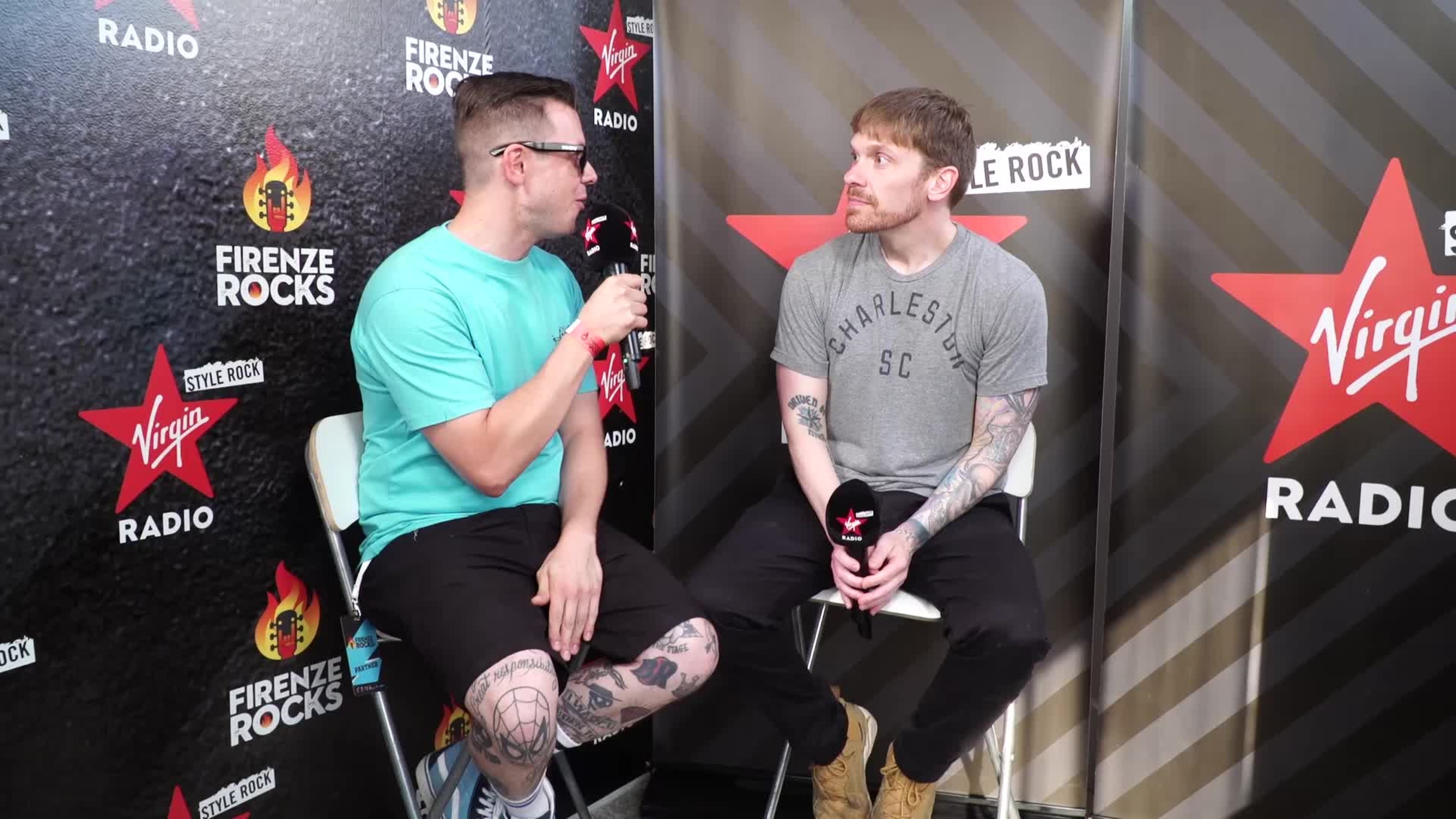 Firenze Rocks: guarda l'intervista agli Shinedown