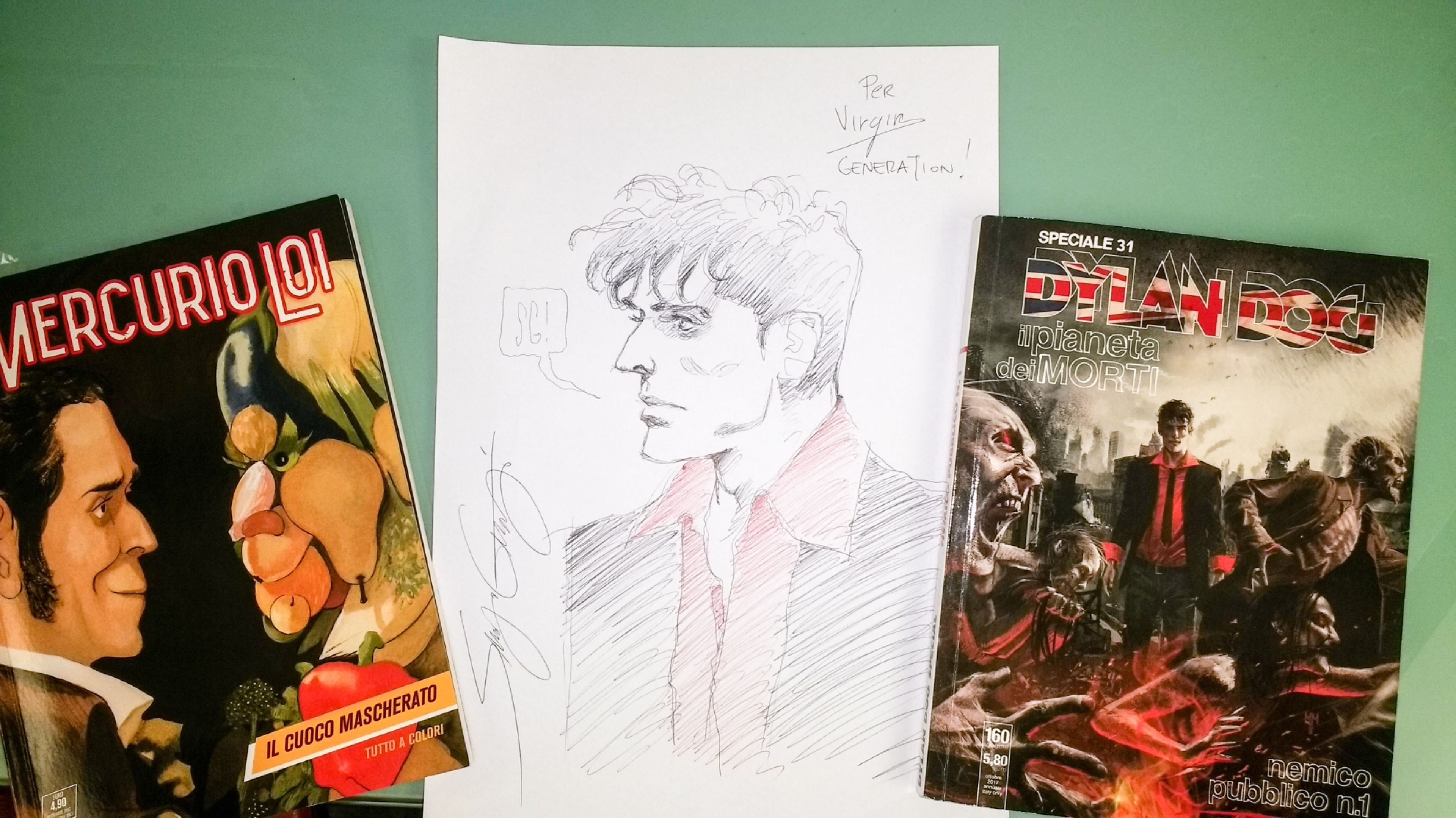 Da batterista punk-rock a disegnatore di Dylan Dog. Sergio Gerasi si racconta a Virgin Generation