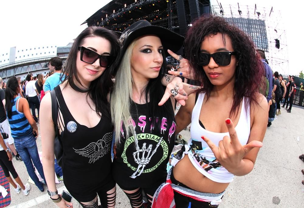 Facce da Aerosmith a Milano