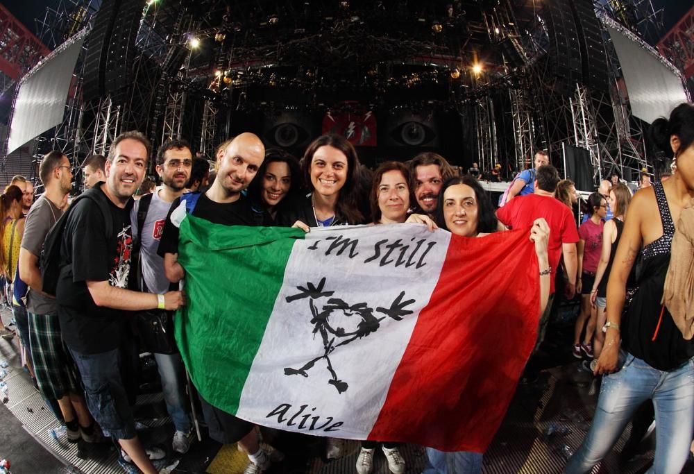 Facce da Pearl Jam a Trieste