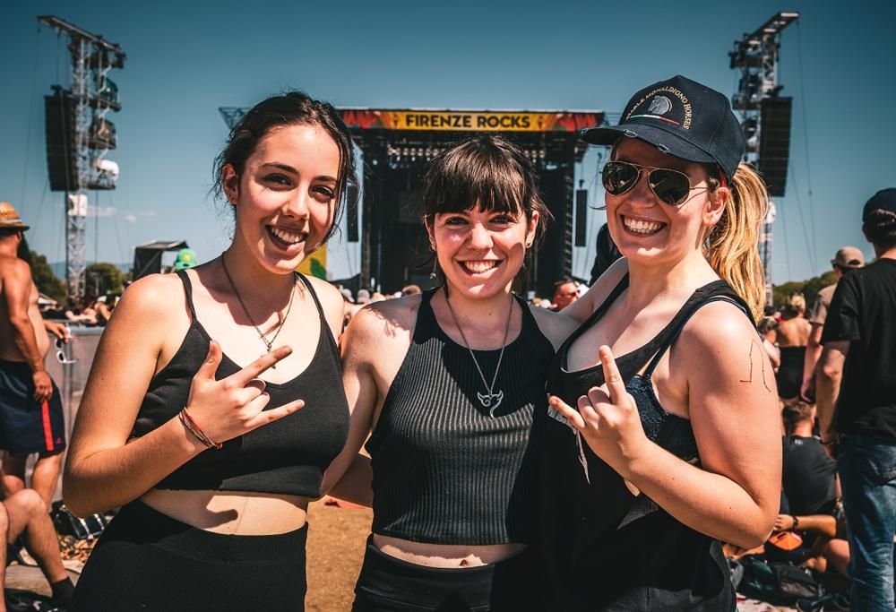 Facce da Metallica: guarda la prima gallery da Firenze Rocks