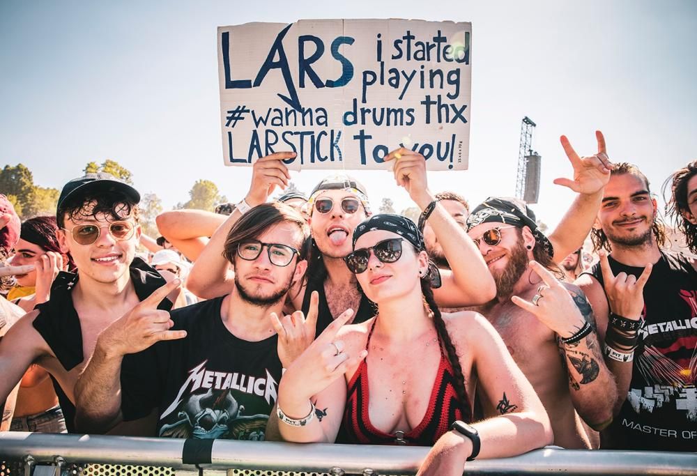 Facce da Metallica: guarda la seconda gallery da Firenze Rocks