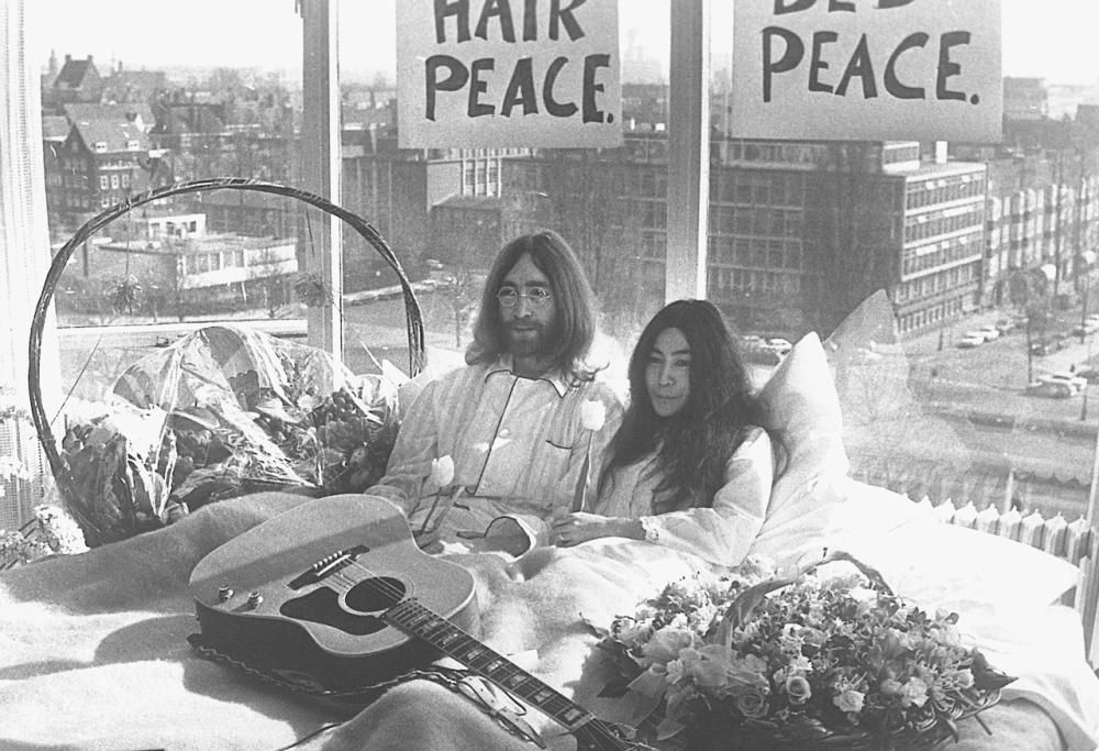 Il bed-in di John Lennon e Yoko Ono