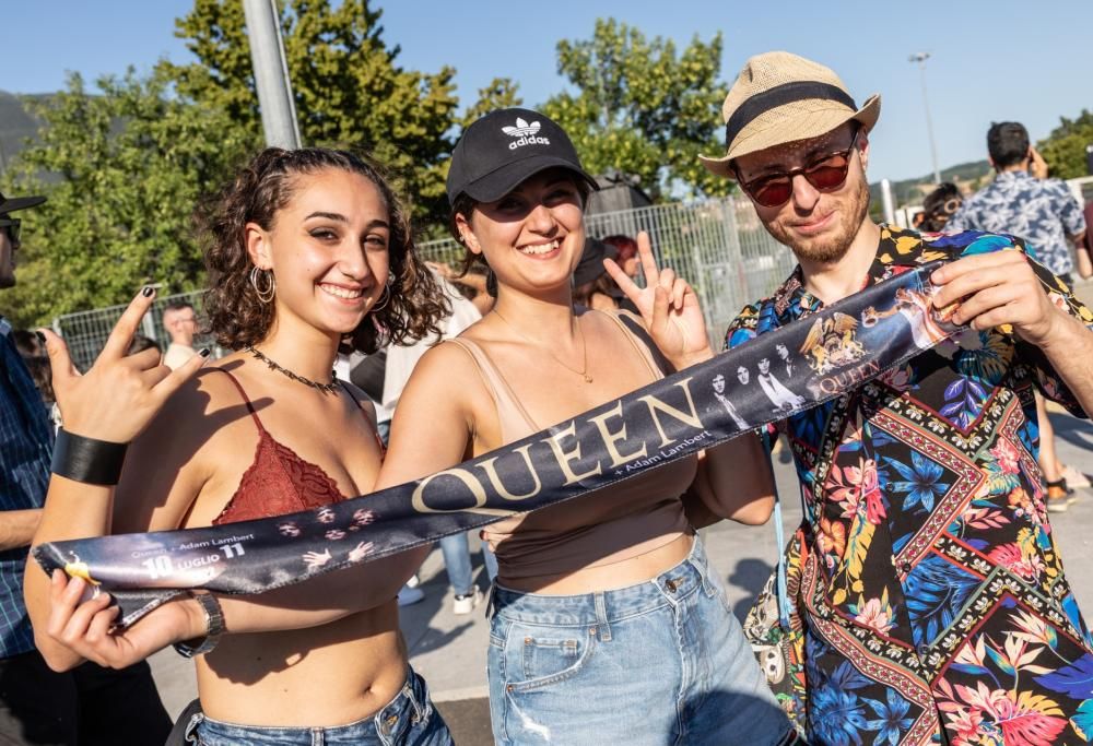 Facce da Queen + Adam Lambert: guarda le foto del pubblico all’Unipol Arena di Bologna