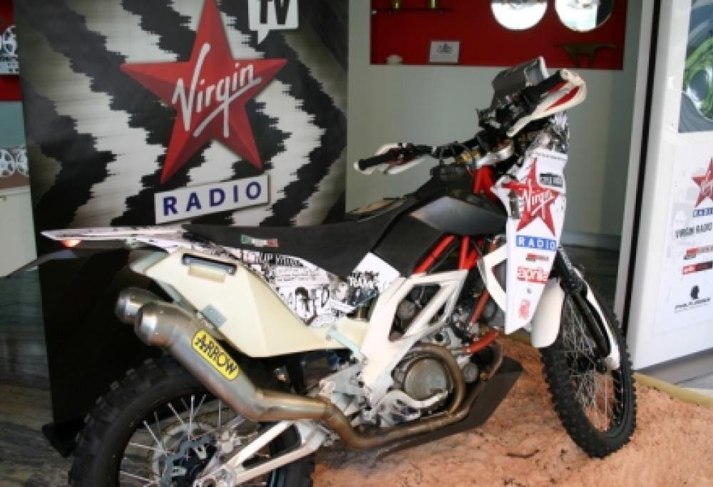 La nuova Aprilia di Ringo per il Rally dei Faraoni