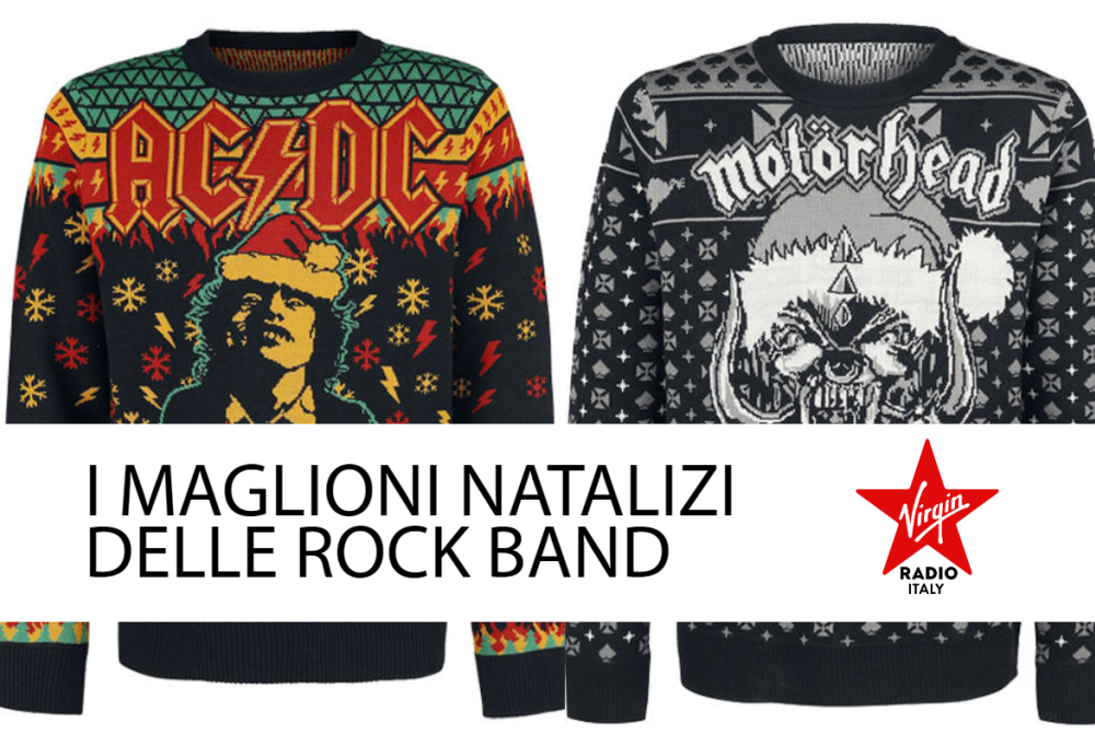 I maglioni di Natale delle rock band: AC/DC, Ozzy, Guns N’ Roses, Metallica, Foo Fighters, Iron Maiden! Guardali tutti