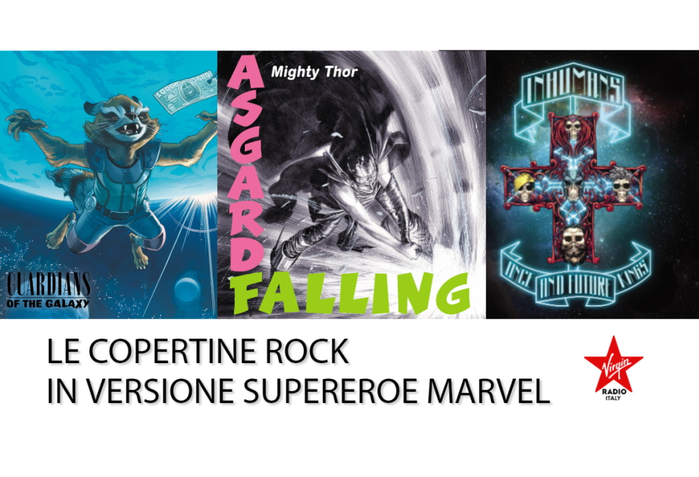 Le copertine di Nirvana, Clash, Guns N’ Roses e Blondie diventano dei supereroi Marvel! GUARDA la gallery