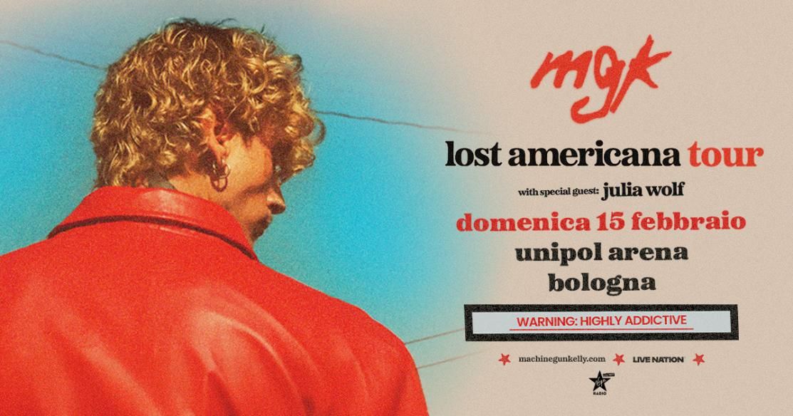 MGK, UFFICIALE in concerto in Italia il 15 febbraio 2026. Tutte le info e biglietti