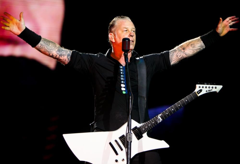 Metallica in concerto a Roma