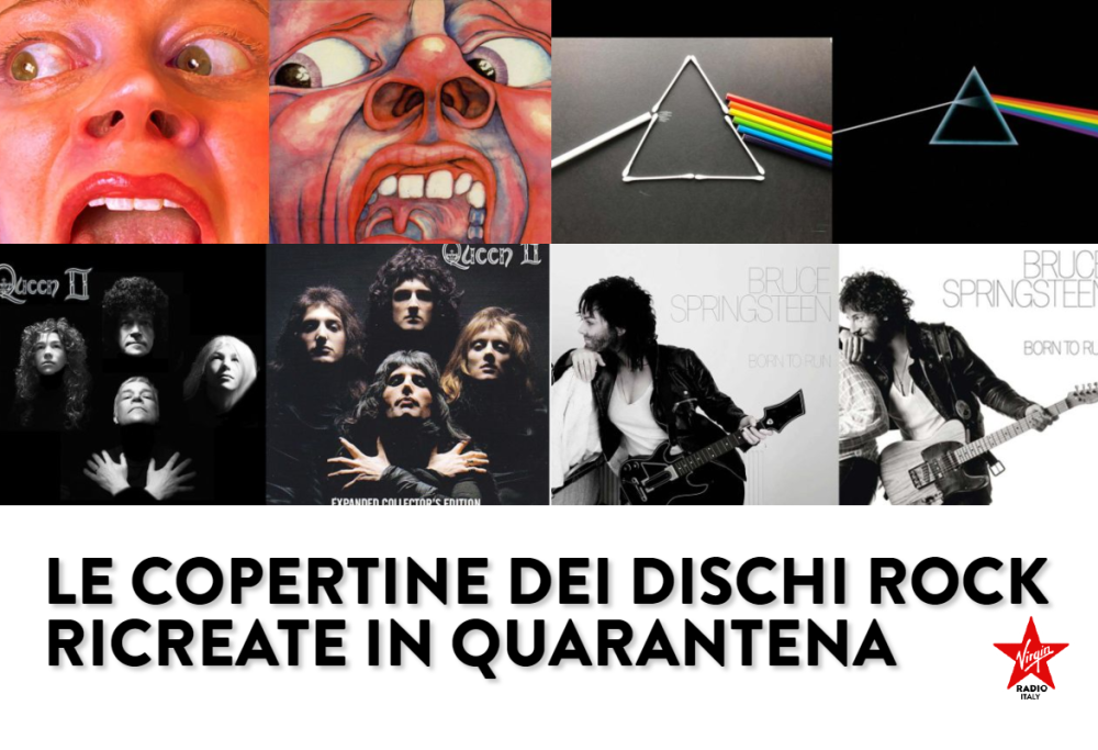 Le copertine dei dischi ricreate in casa durante la quarantena. Guarda le più belle