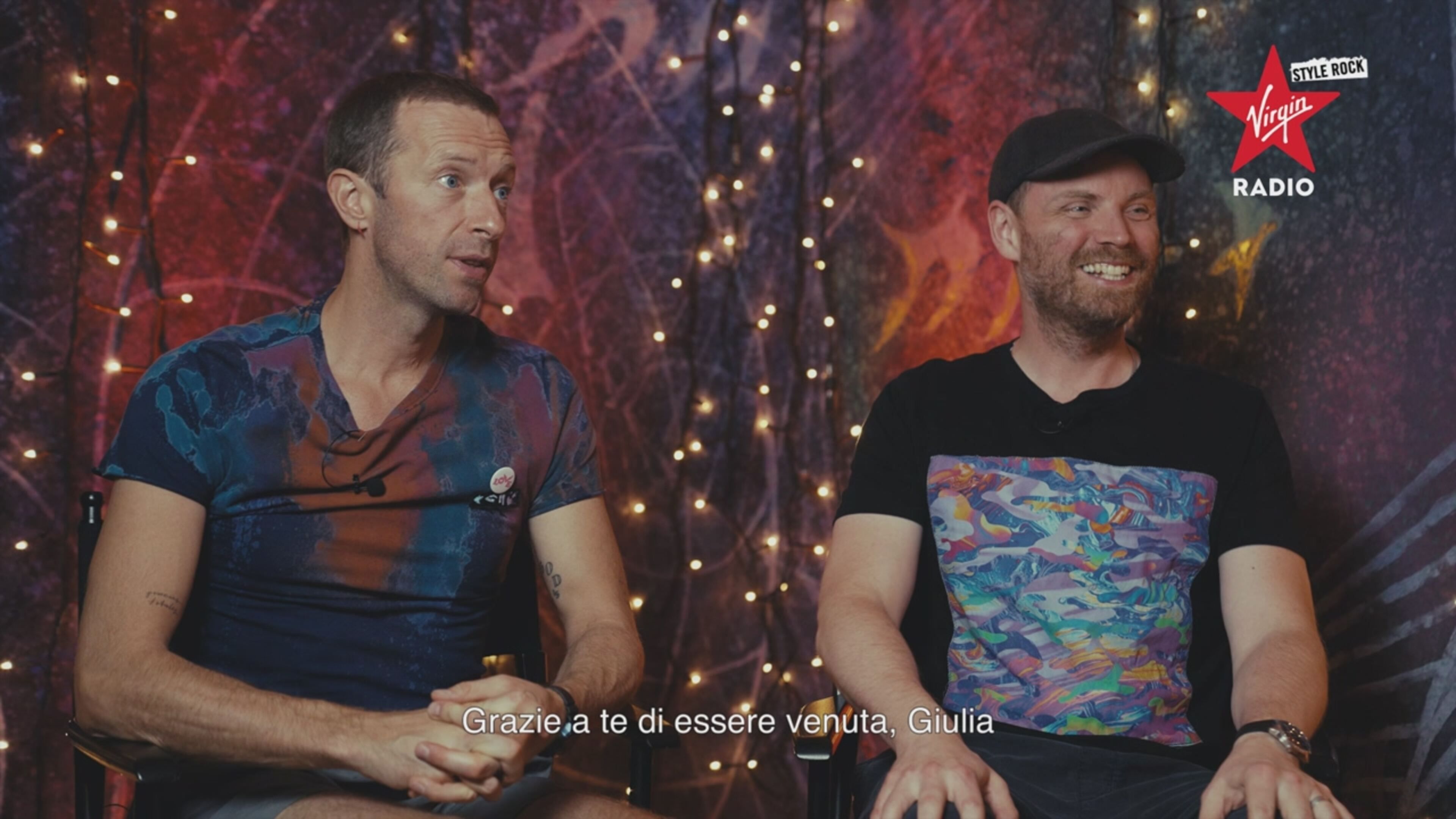Coldplay: guarda l’intervista di Giulia Salvi a Chris Martin e Jonny Buckland