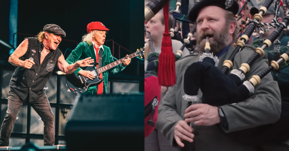 AC/DC: 374 cornamuse hanno suonato It's a Long Way to the Top (If You Wanna Rock 'n' Roll) a Melbourne. Guarda il video