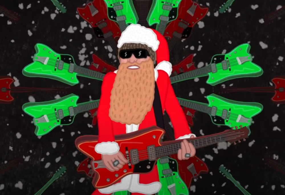 ZZ Top: Billy Gibbons pubblica il video animato di Jingle Bell Blues, la sua idea per una canzone di Natale