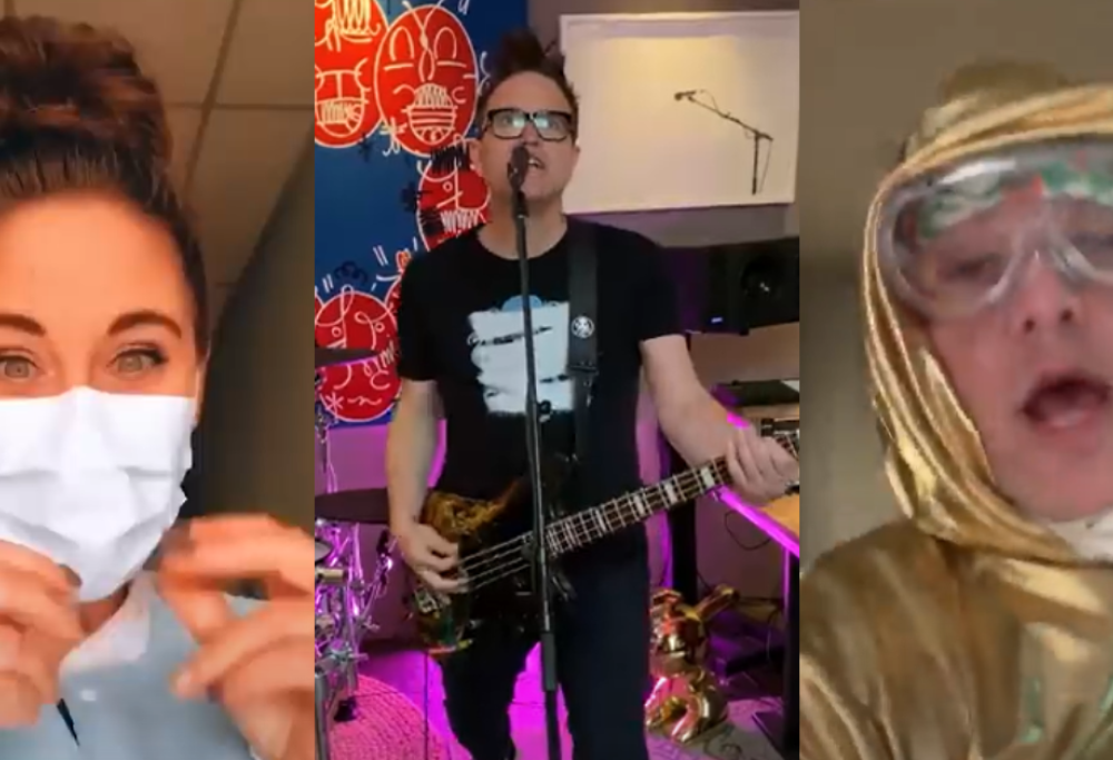 Coronavirus, i Blink-182 realizzano il video del nuovo singolo "Happy Days" con i filmati dei fan in quarantena. Guardalo qui