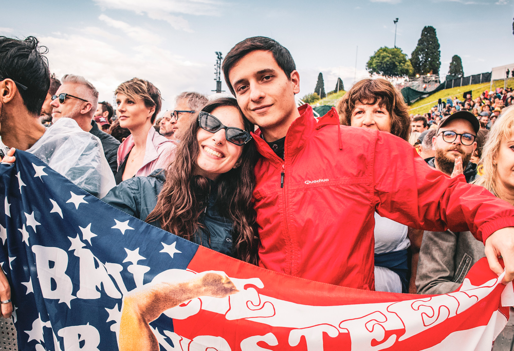 Facce da Bruce Springsteen: guarda le foto del pubblico al Circo Massimo di Roma