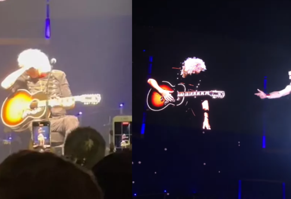 Queen, Brian May si commuove dopo l'esecuzione di Love Of My Life con "l'avatar" di Freddie Mercury. Guarda il video