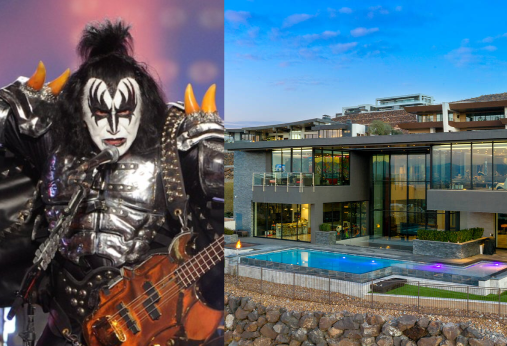 KISS, Gene Simmons ha messo in vendita la sua mega villa di Las Vegas per 15 milioni di dollari. Guarda le foto
