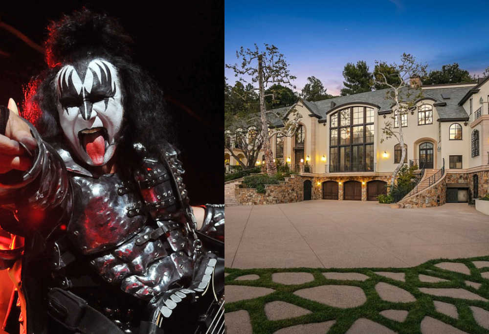 Kiss, Gene Simmons mette in vendita la sua mega-villa di Beverly Hills per 25 milioni di dollari. Guarda le foto