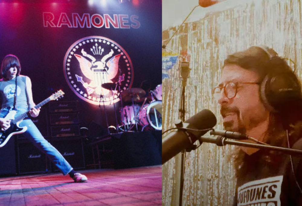 Foo Fighters, Dave Grohl pubblica la sua versione di Blitzkreig Bop dei Ramones. Guarda il video