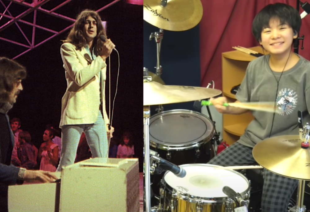 Deep Purple, la ragazzina giapponese di 11 anni che suona perfettamente Speed King alla batteria. Guarda il video