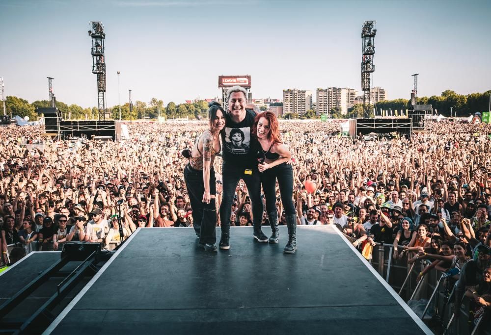 I-Days Milano: le foto del Dj-Set sul palco dei Green Day