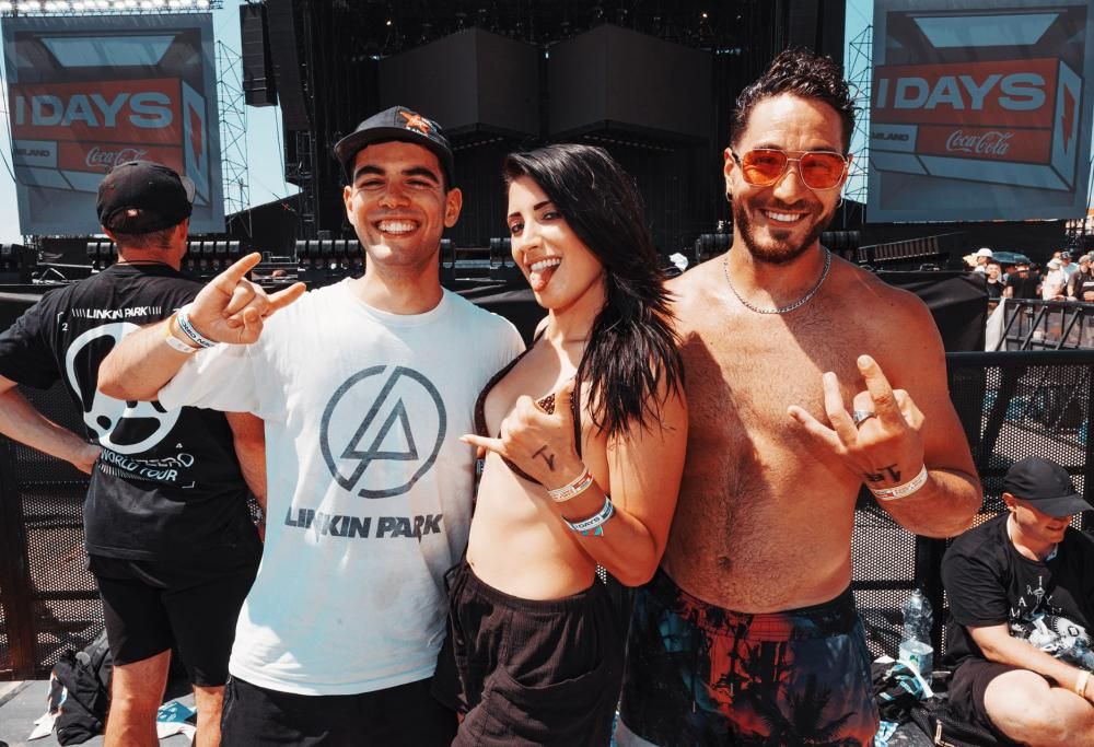 Facce da Linkin Park: guarda la prima gallery da I Days Milano