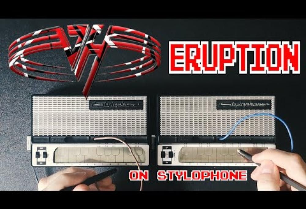 Van Halen, la versione di Eruption suonata con lo stilofono in tributo al grande chitarrista! Ascoltala qui