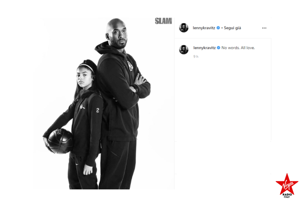 Kobe Bryant: l’omaggio del mondo del rock alla scomparsa della leggenda NBA e di sua figlia