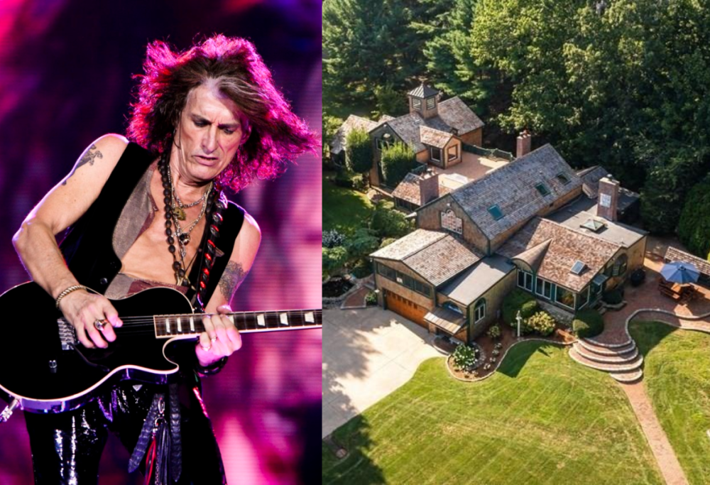 Aerosmith, Joe Perry mette in vendita la sua tenuta (con piscina a forma di chitarra) per 4 milioni e mezzo di dollari. Guarda le foto