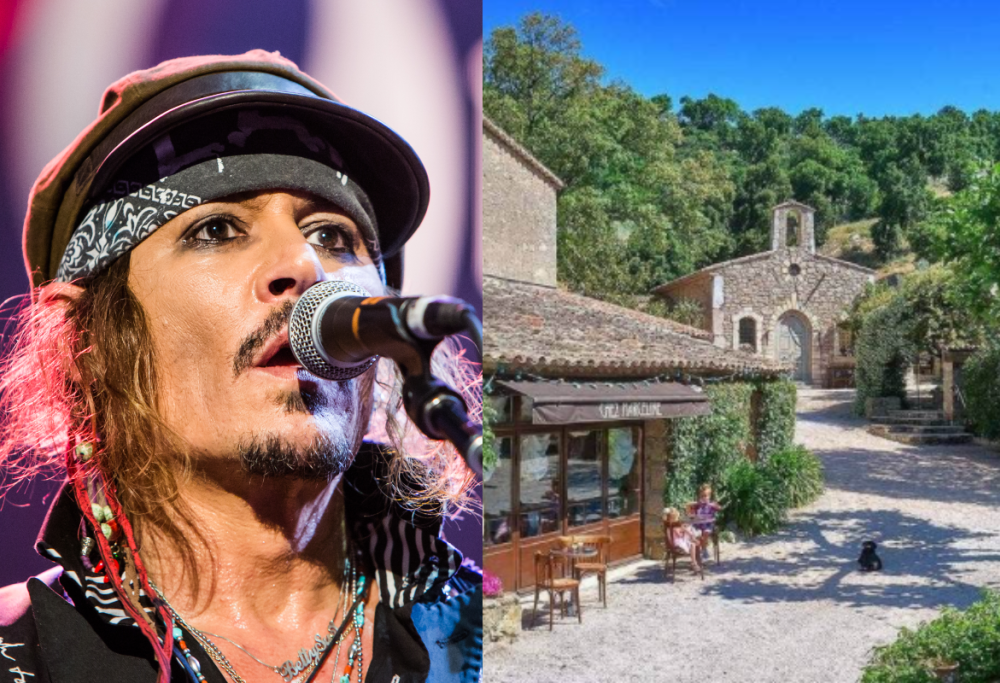 Johnny Depp vorrebbe vendere il villaggio francese di sua proprietà per 55 milioni di dollari. Guarda le foto e il video