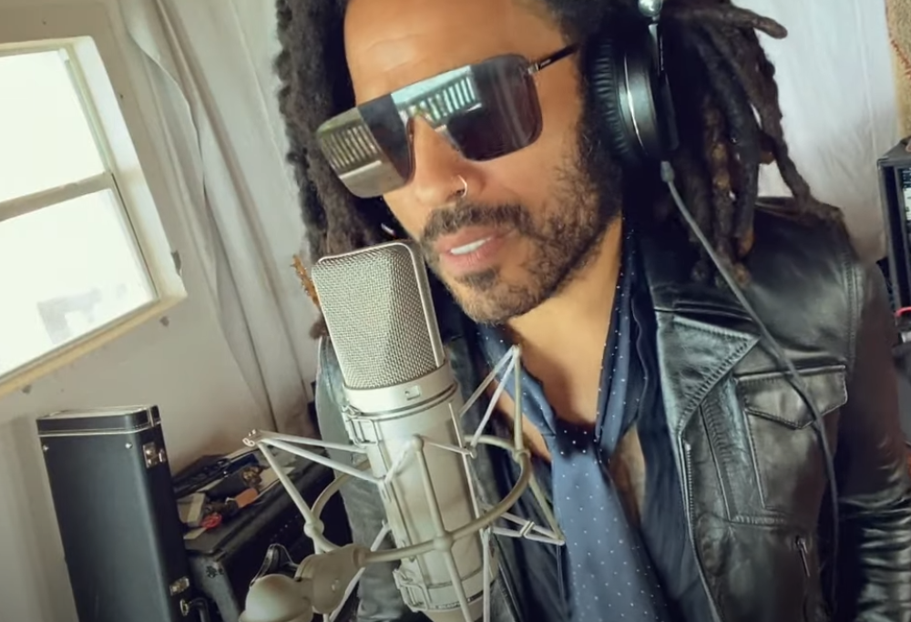 Il concerto casalingo di Lenny Kravitz in diretta dalla sua casa sull'oceano. Guarda il video da Jimmy Fallon