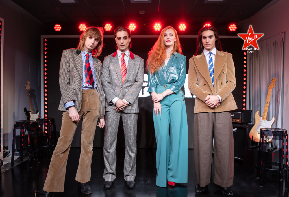 Måneskin: guarda le foto più belle dell’intervista a Virgin Radio