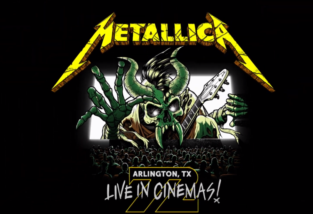 Metallica al cinema, M72 World Tour Live From Arlington, TX. Guarda il nuovo trailer!