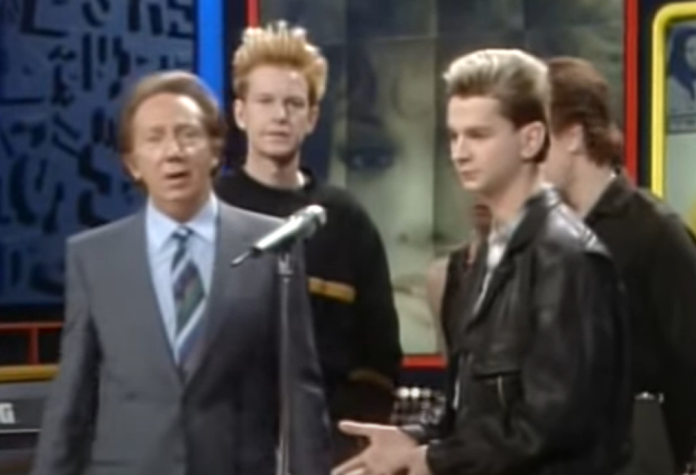 Quella volta che Mike Bongiorno ospitò i Depeche Mode a Superflash (e scambiò Martin Gore per una ragazza)