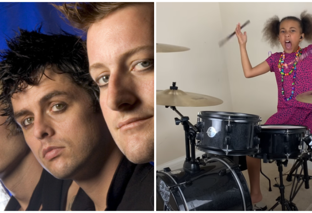 La ragazzina di 10 anni che suona Basket Case dei Green Day alla batteria. Guarda il video