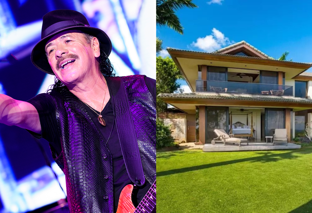 Carlos Santana mette in vendita la sua mega villa alle Hawaii per quasi 5 milioni di dollari. Guarda le foto