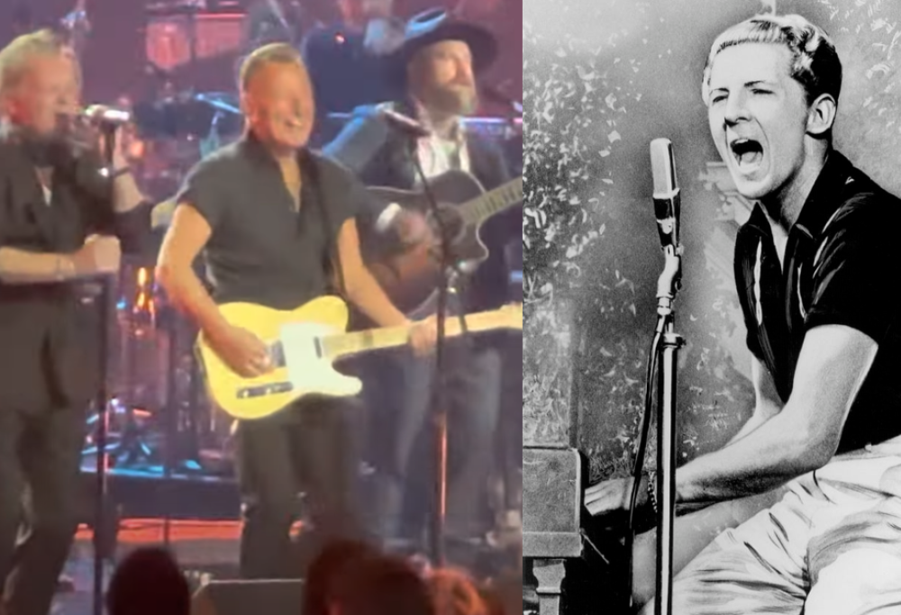 Bruce Springsteen ha omaggiato Jerry Lee Lewis con John Mellencamp alla Rock And Roll Hall of Fame. Guarda il video