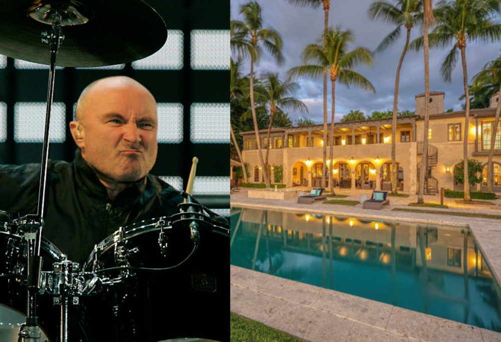 Phil Collins ha venduto la sua mega villa di Miami per 40 milioni di dollari. Guarda le foto