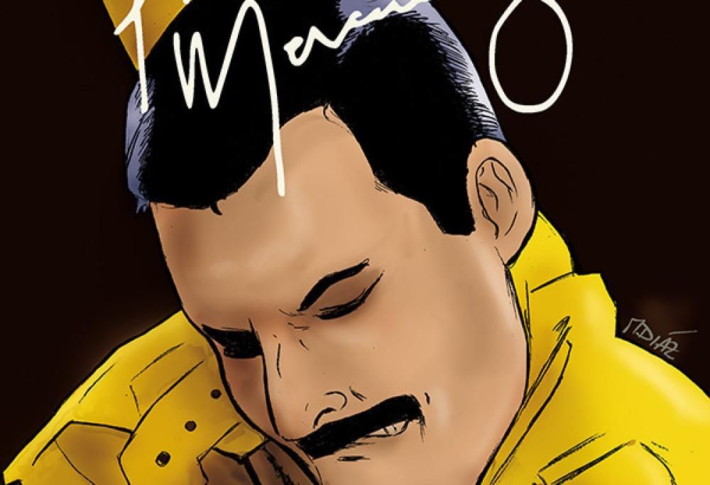 Il fumetto di Freddie Mercury