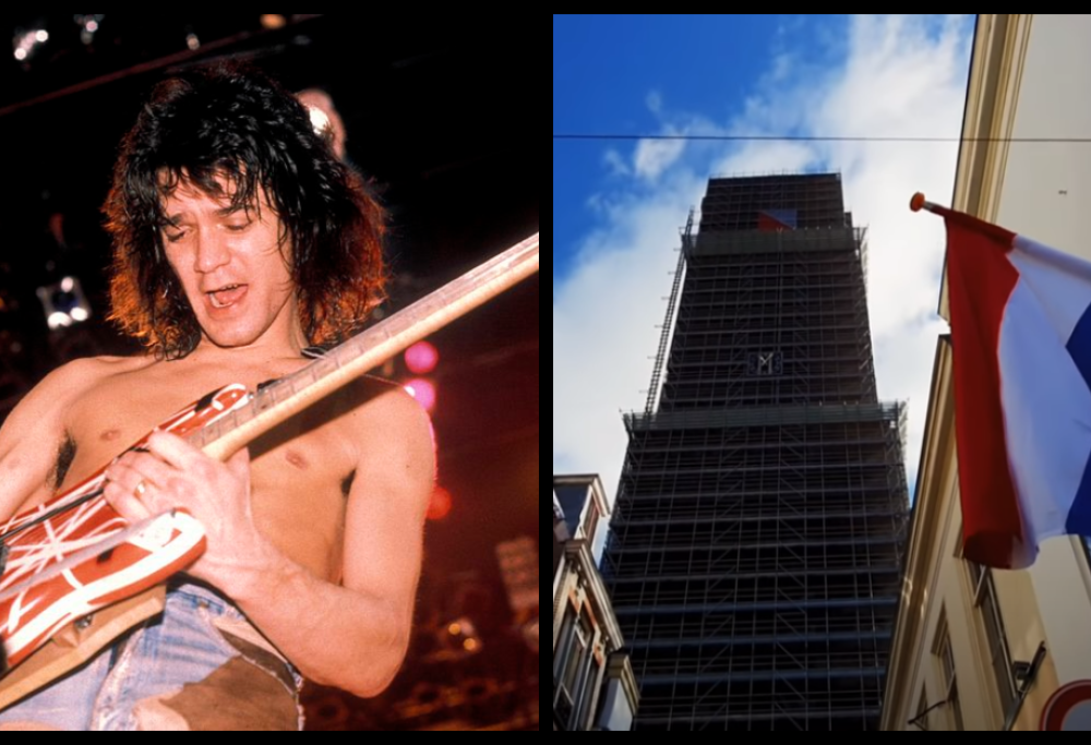 Eddie Van Halen, l'Olanda omaggia il grande chitarrista facendo risuonare le sue canzoni dal campanile di Utrecht. Guarda il video