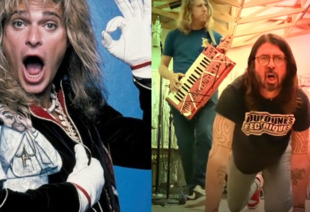 Foo Fighters, Dave Grohl pubblica la sua versione di Jump dei Van Halen. Guarda il video