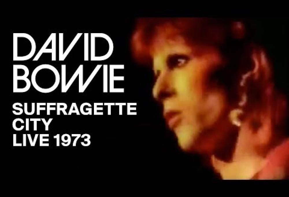 David Bowie - Suffragette City (live)