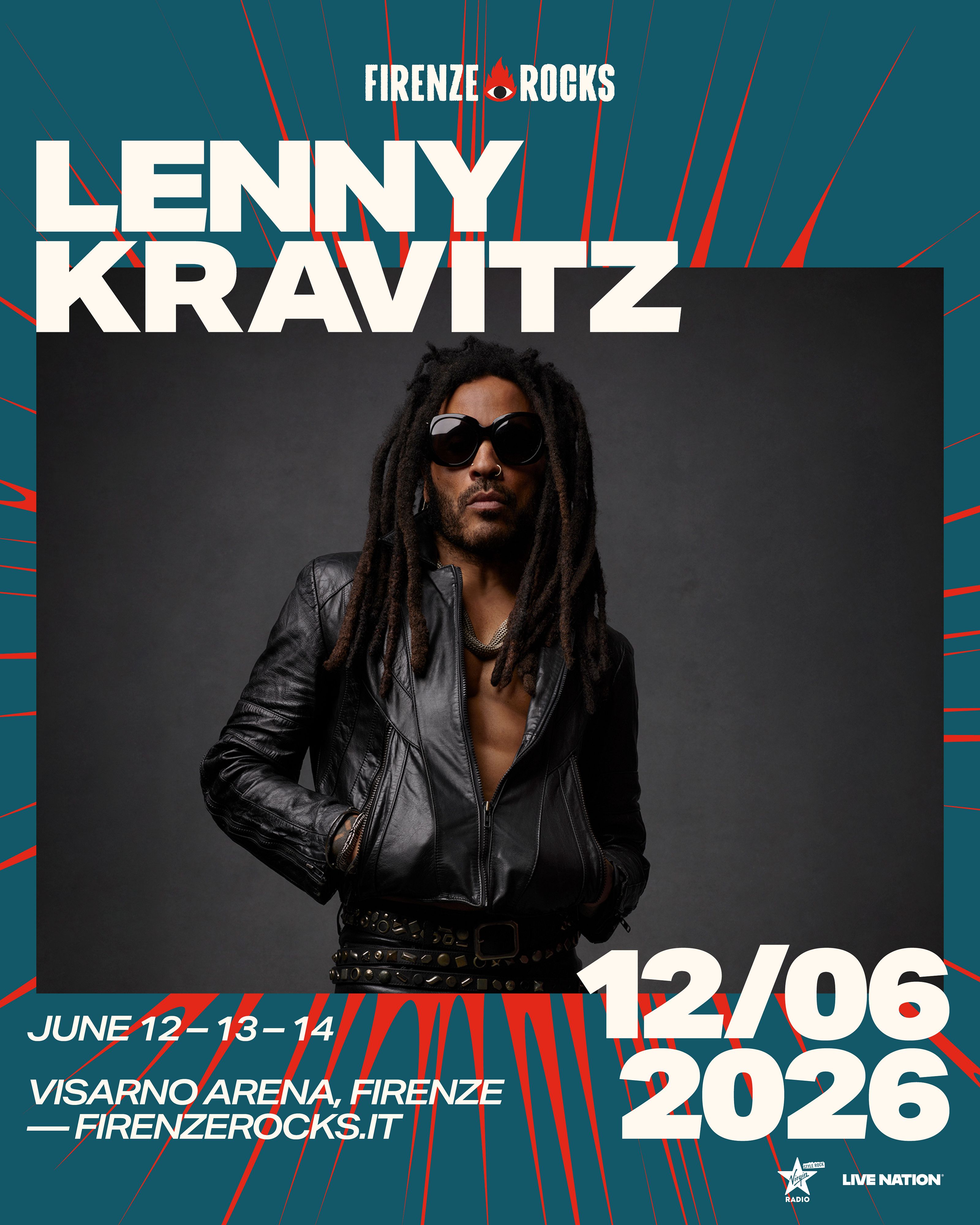 Lenny Kravitz Firenze Rocks