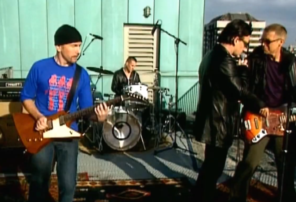 U2 - Beautiful Day (Live from The Rooftop of the Clarence Hotel)